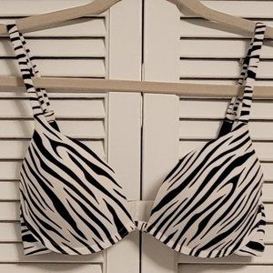 Fashion zebra push up padded bra size: 34C